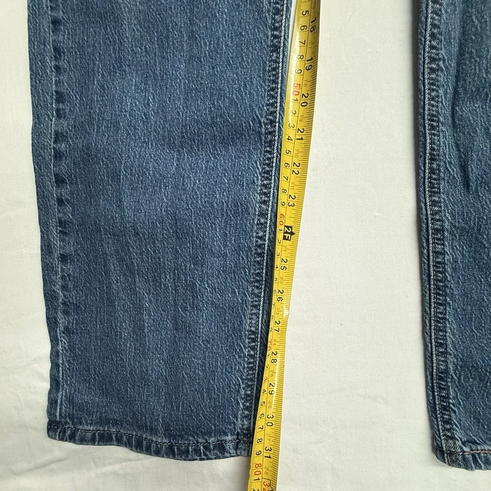 Levis 541 Athletic Taper Jeans‎ Mens 34x34 Medium Wash Denim Red Tab